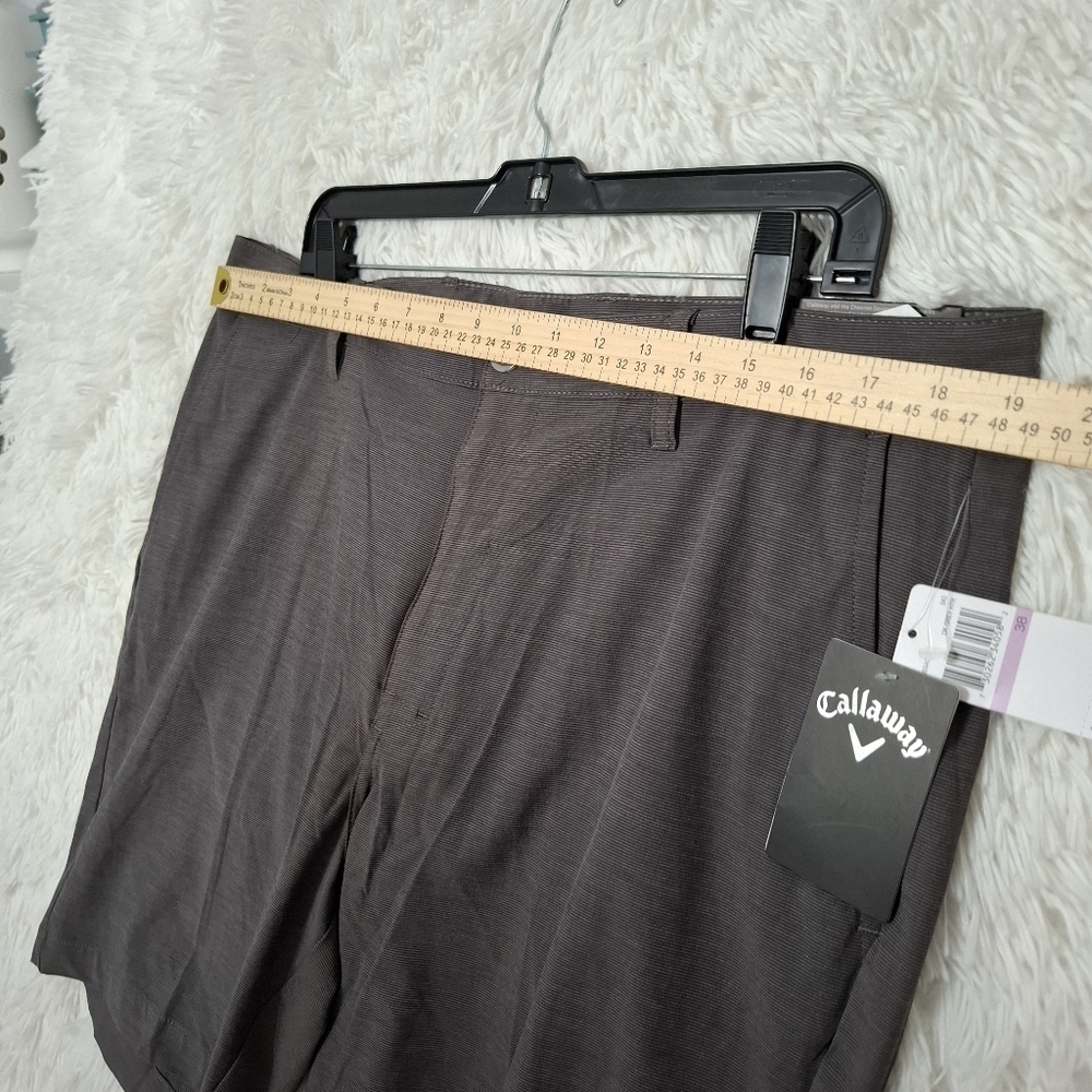 Callaway Men's Opti-Dri Golf Shorts Size 38W Gray New - Picture 5 of 14